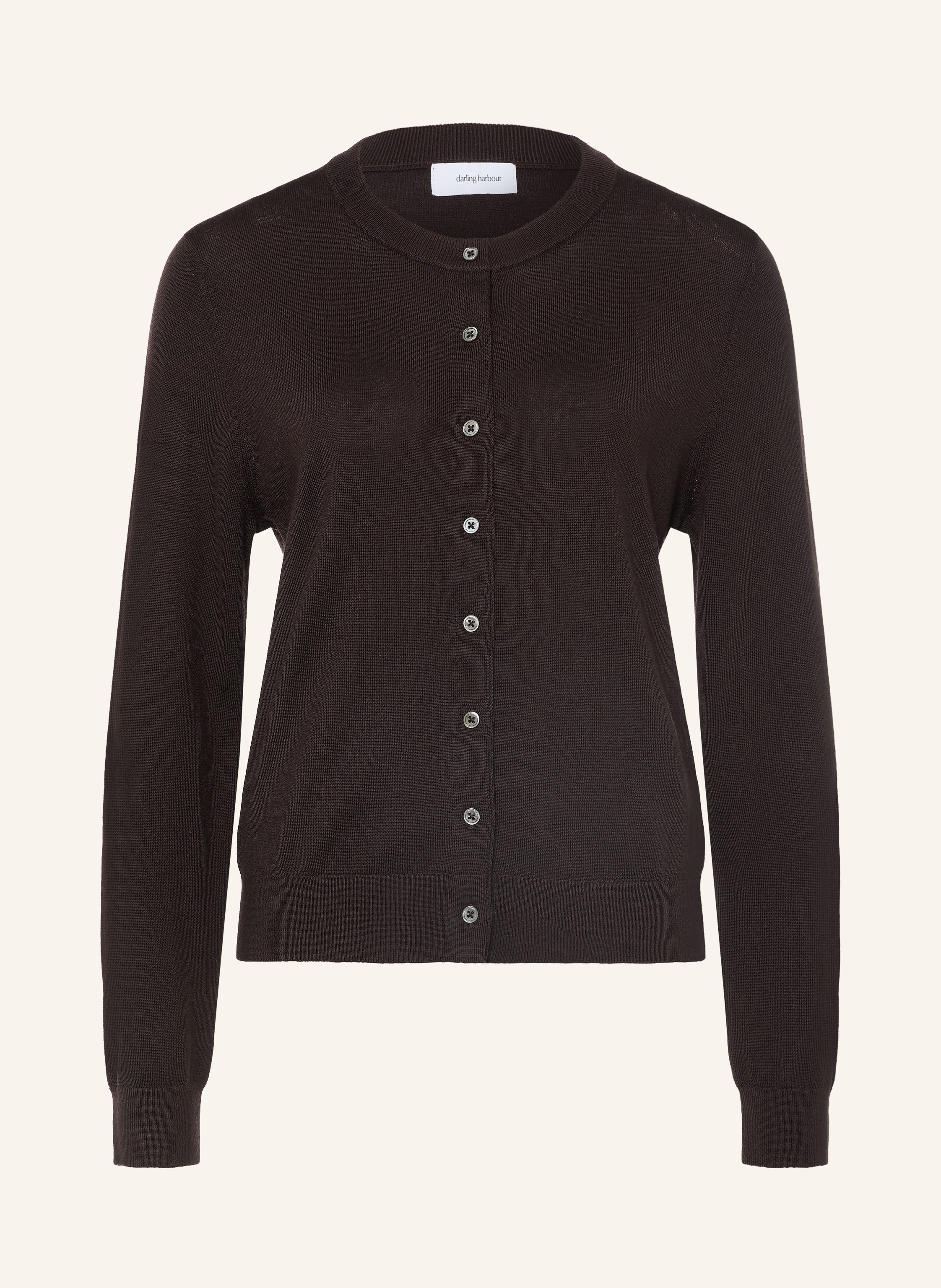 darling harbour Strickjacke aus Merinowolle