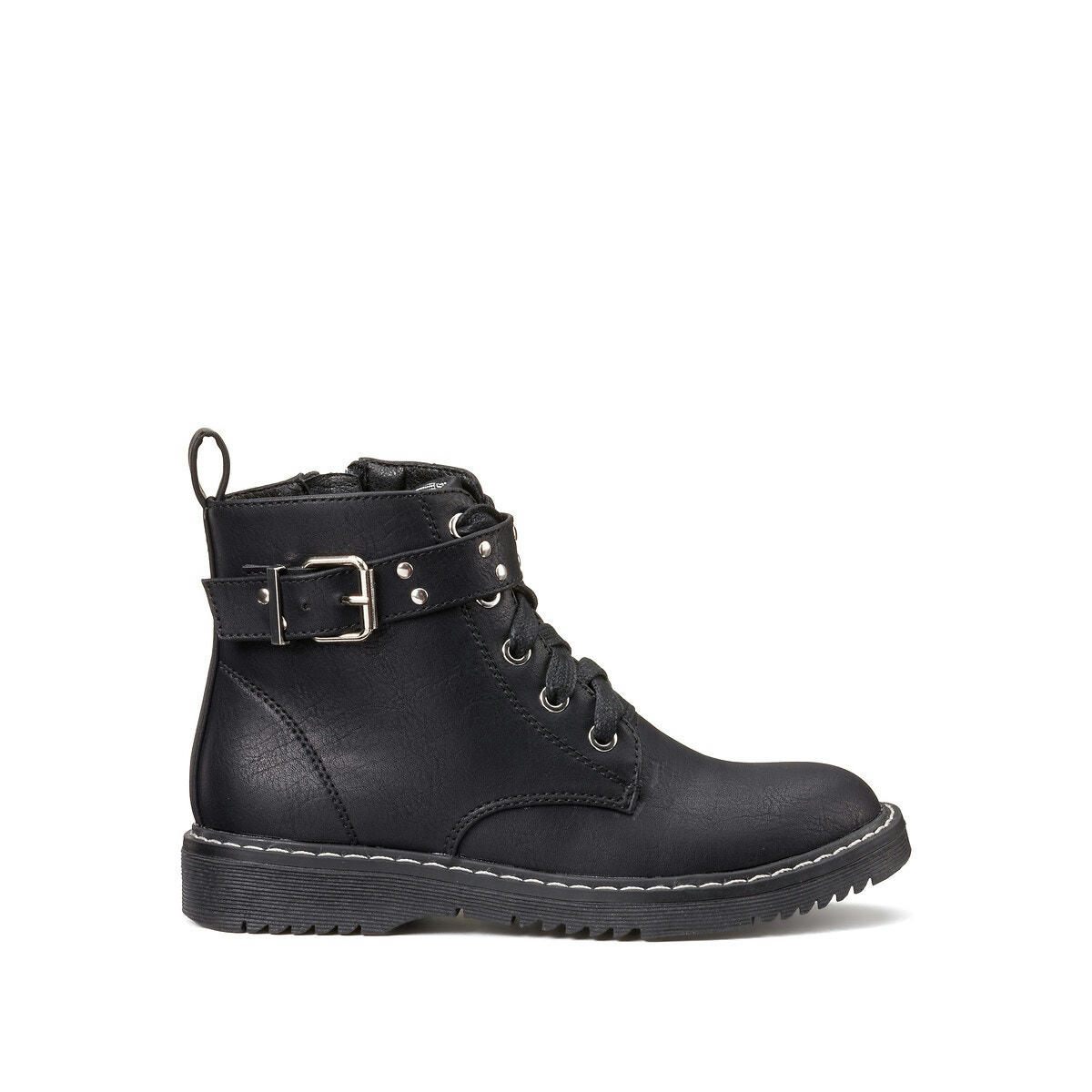 Bottines zippées et à lacets