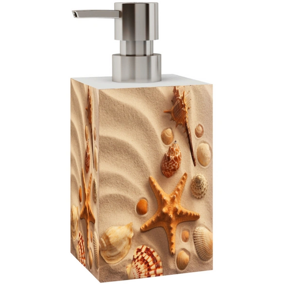 Seifenspender »Sanibel«, 165 mm - 70 mm, Beige, Rechteckig