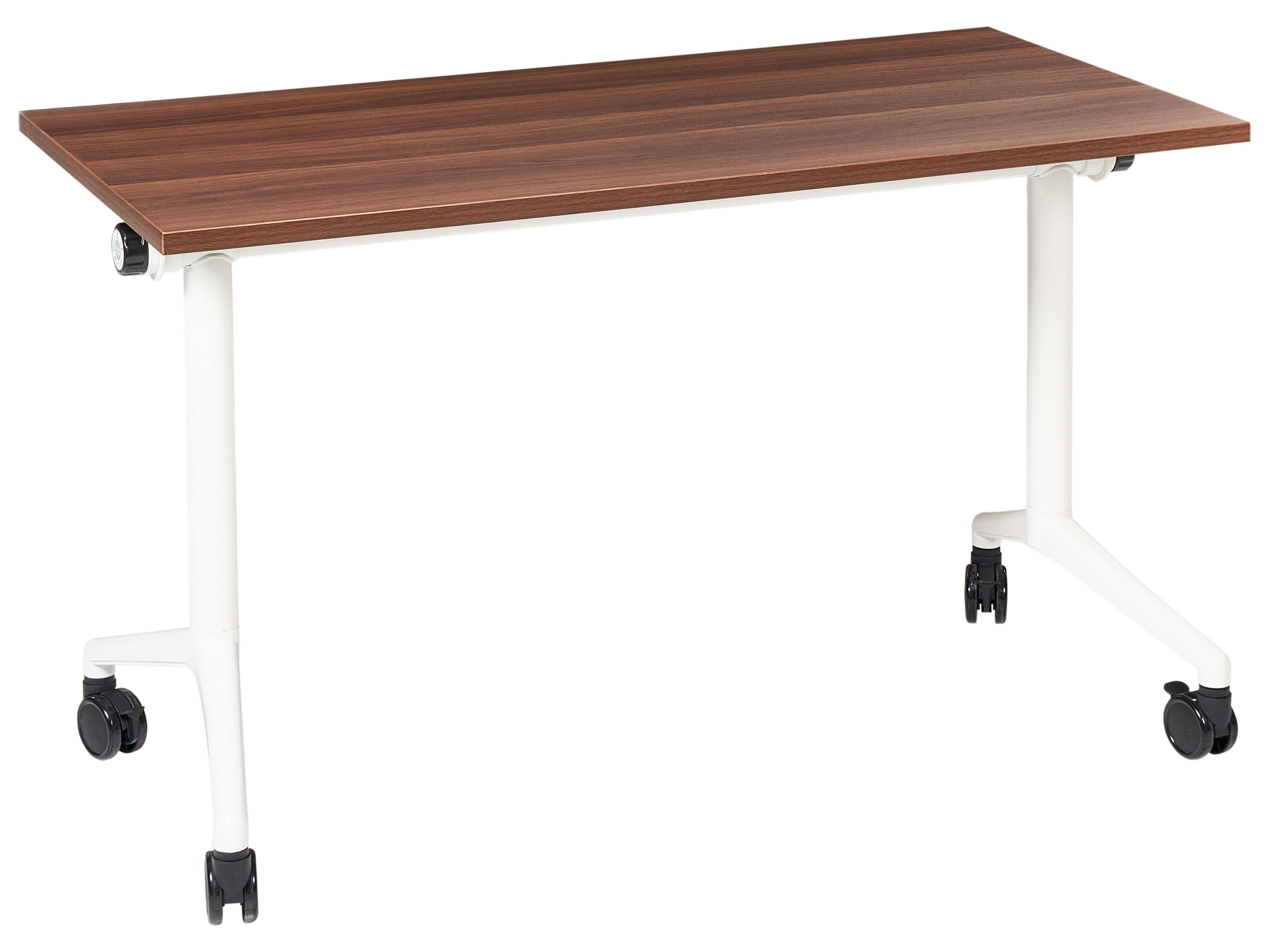Foldable Office Desk CAVI Dark Brown 120 cm 60 cm