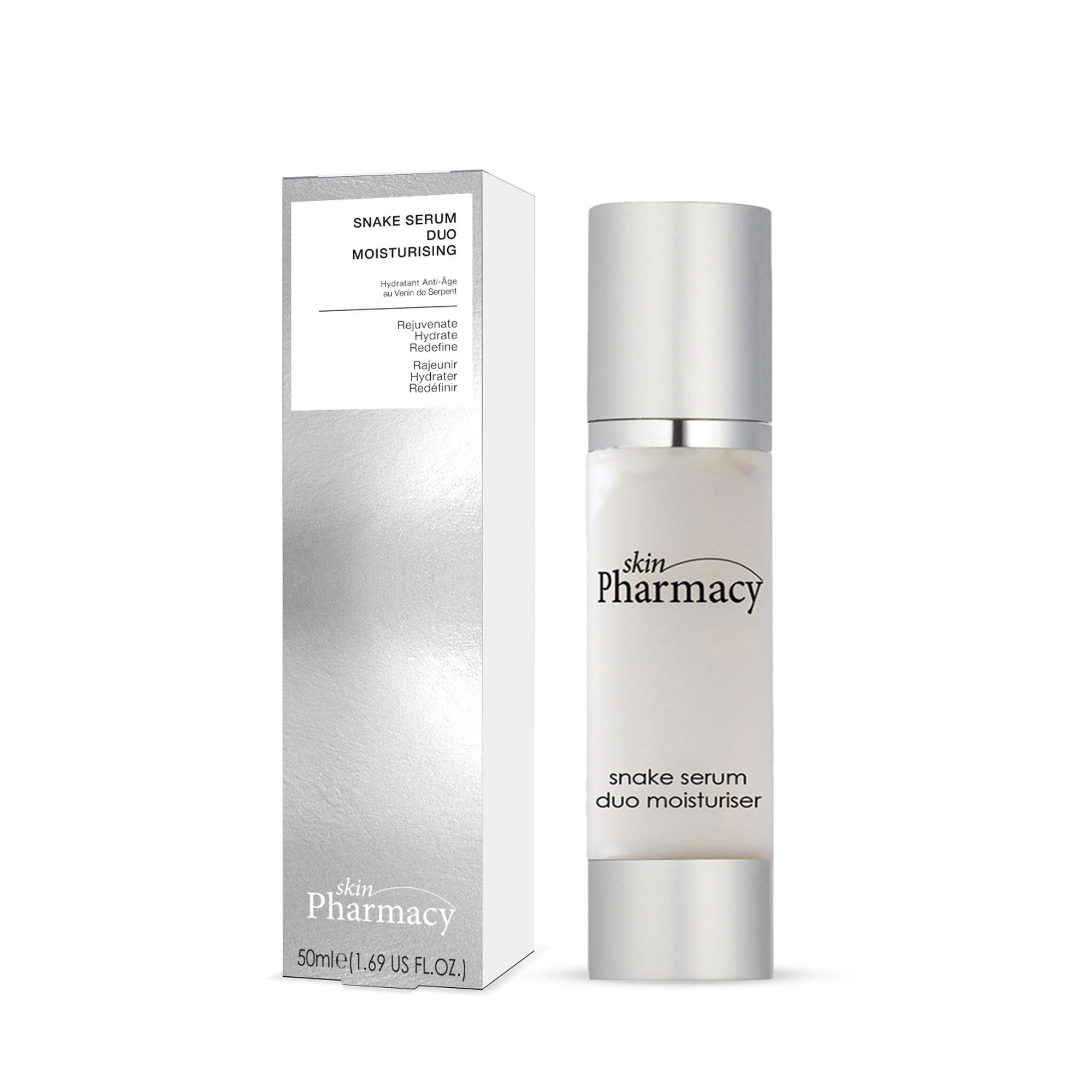skinPharmacy Snake Serum Duo Moisturiser 50ml x 2 Duo Pack