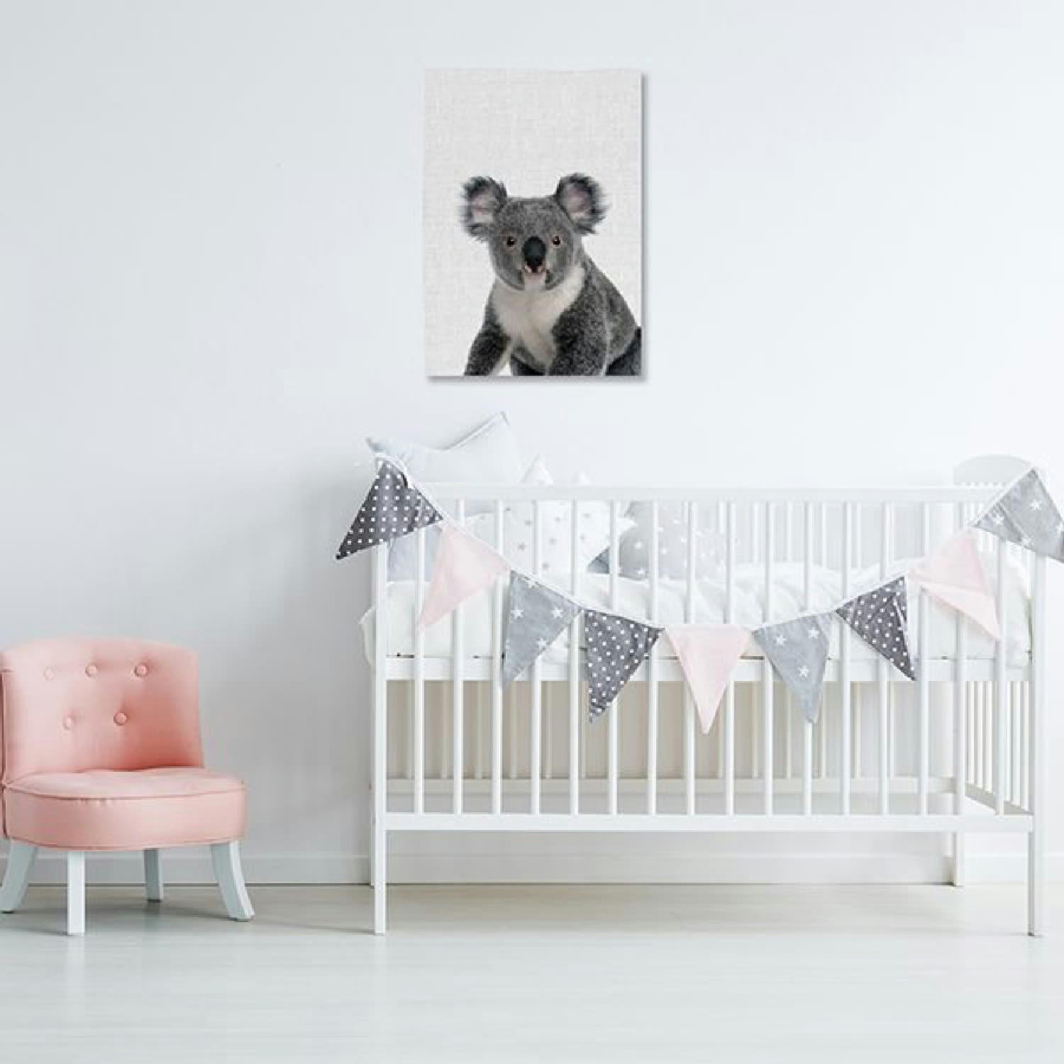 ANIMAL FUN - Tableau métal koala 32x45