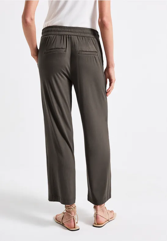 Wide Leg Hose mit Jogg Bund