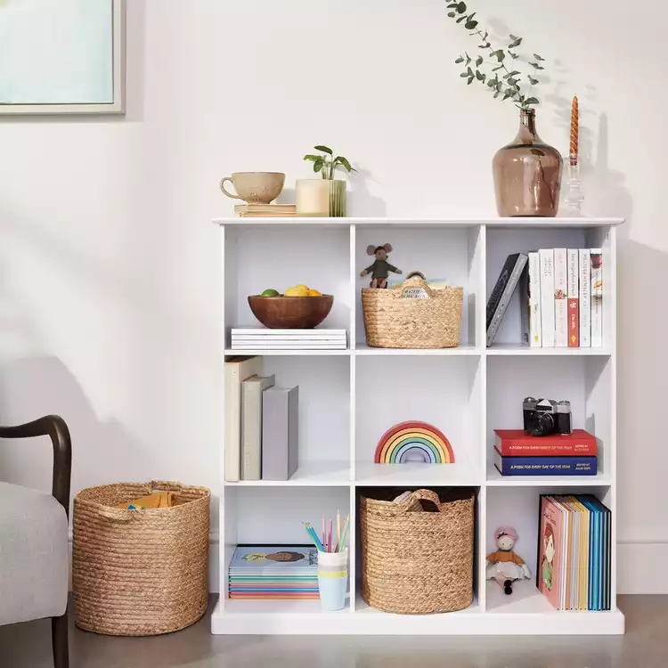 Great Little Trading Company Abbeville Cube Storage - White