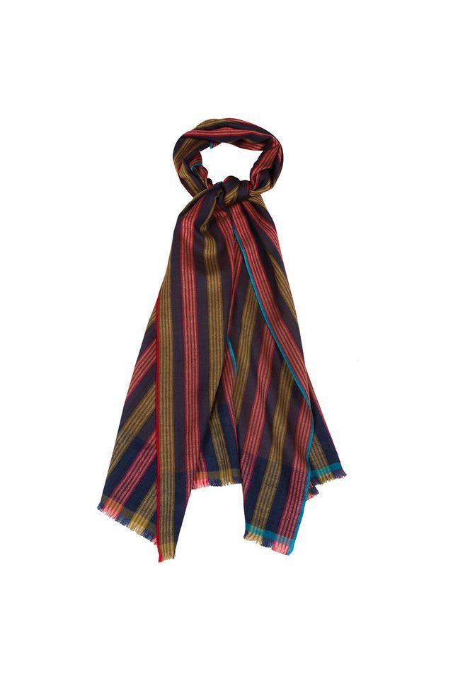 Pure Luxuries London Ratio' Cashmere & Merino Wool Pashmina