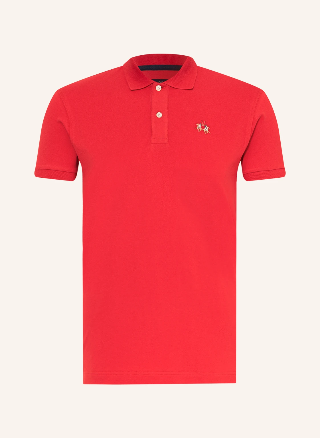 LA MARTINA Piqué-Poloshirt Slim Fit