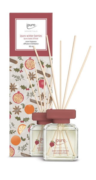 Dyfuzor zapachowy WINTER BERRIES, ipuro Essentials, 100 ml