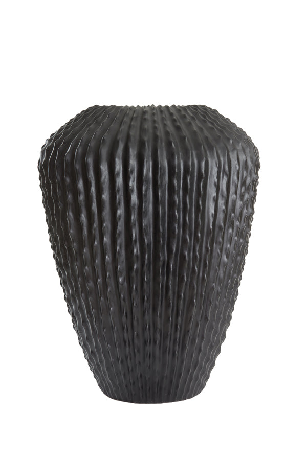 Light & Living vaas CACTI - Ø66x88cm - zwart