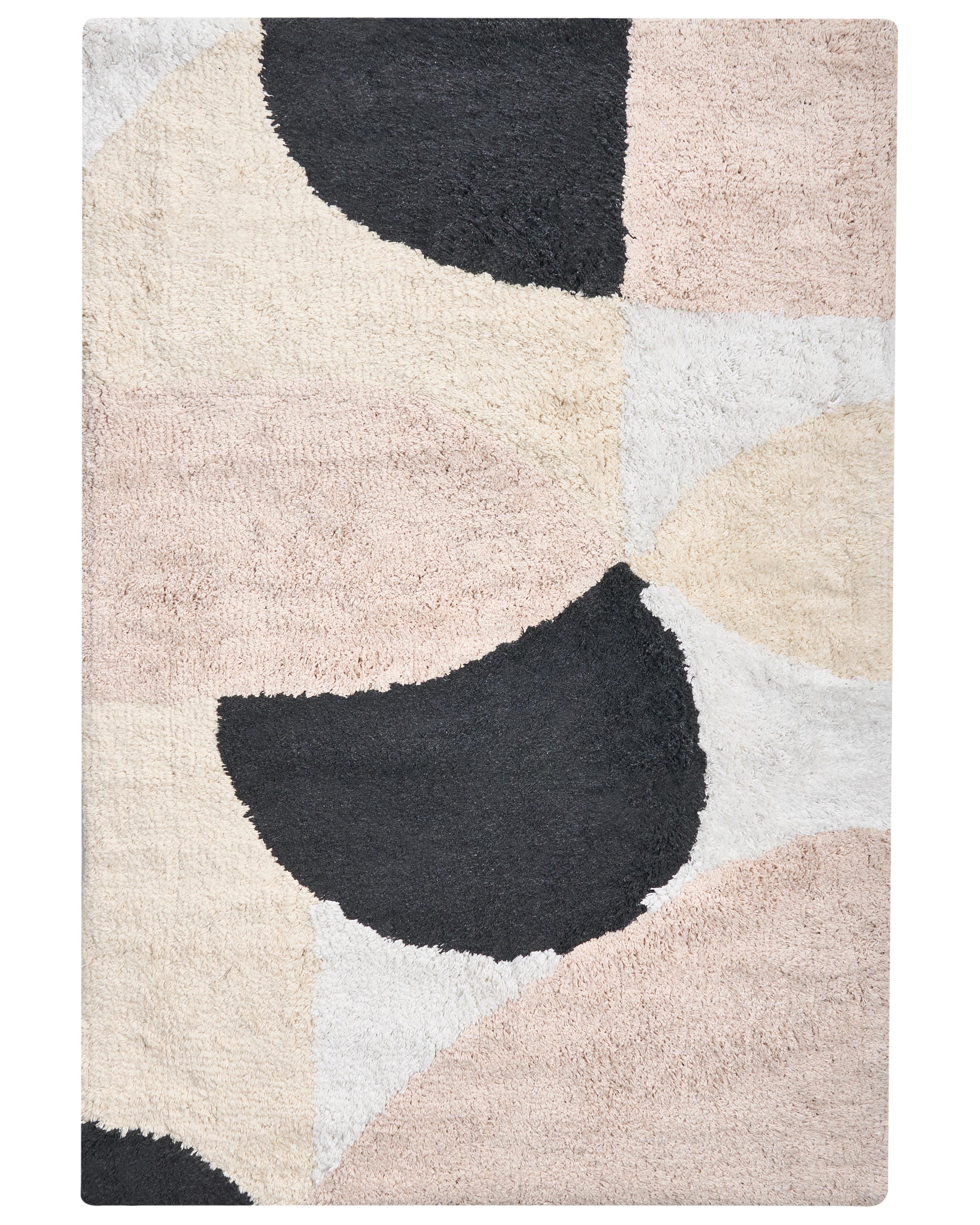 Bath Mat SANOLI Beige 60 x 90 cm Cotton