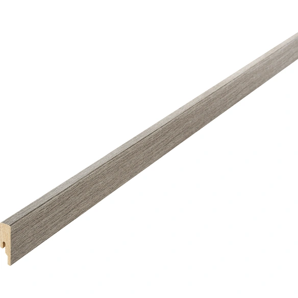 Sockelleiste »ASL 60«, Länge: 238 cm, Holz, braun
