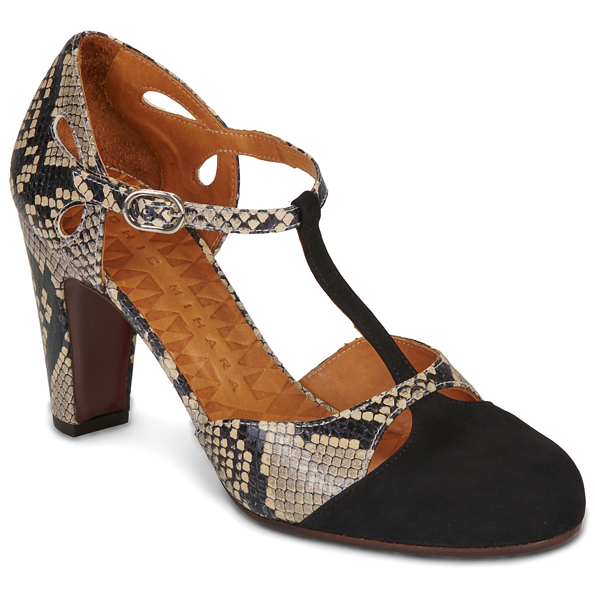 Chie Mihara - KUNA - Black / Beige
