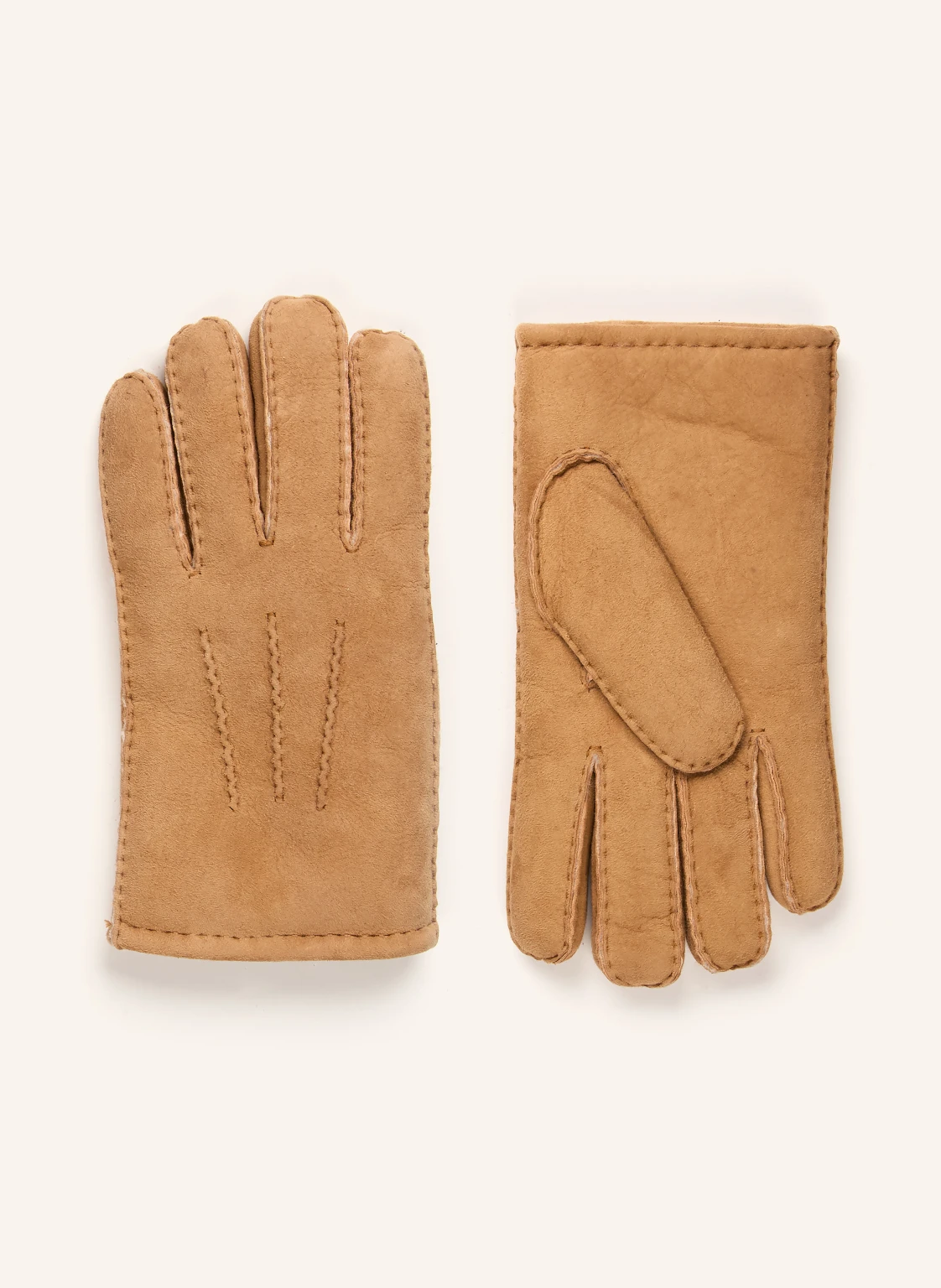 STROKESMAN'S Handschuhe mit Echtfell
