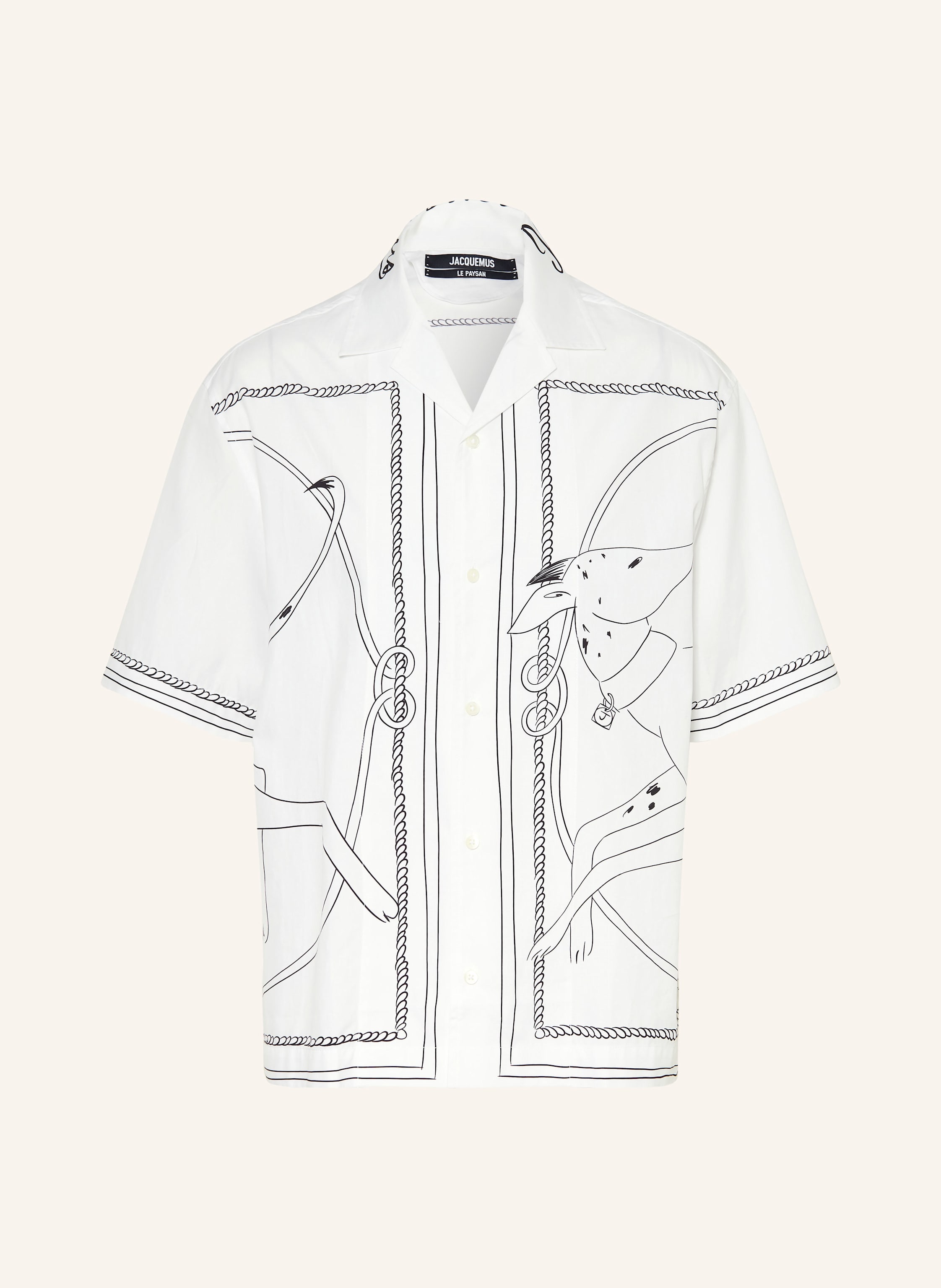 JACQUEMUS Resorthemd LA CHEMISE JEAN Comfort Fit