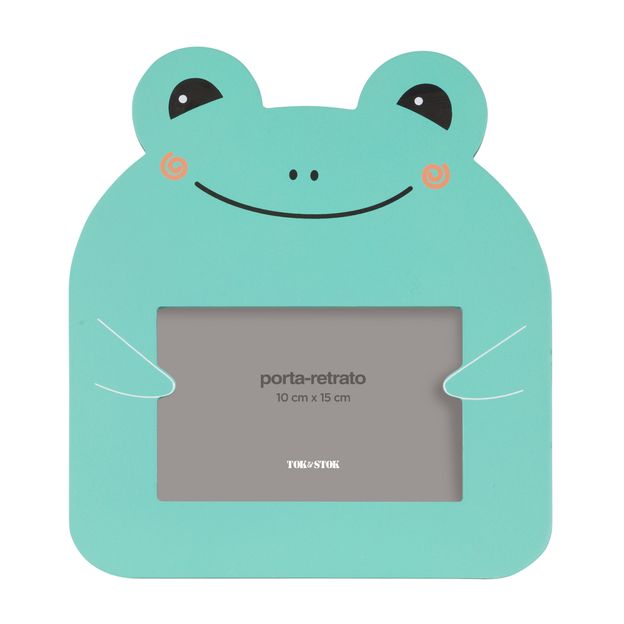 PORTA-RETRATO 10 CM X 15 CM ANIMALS FROG