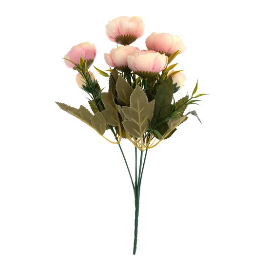 Pink Ranunculus Bush 31cm