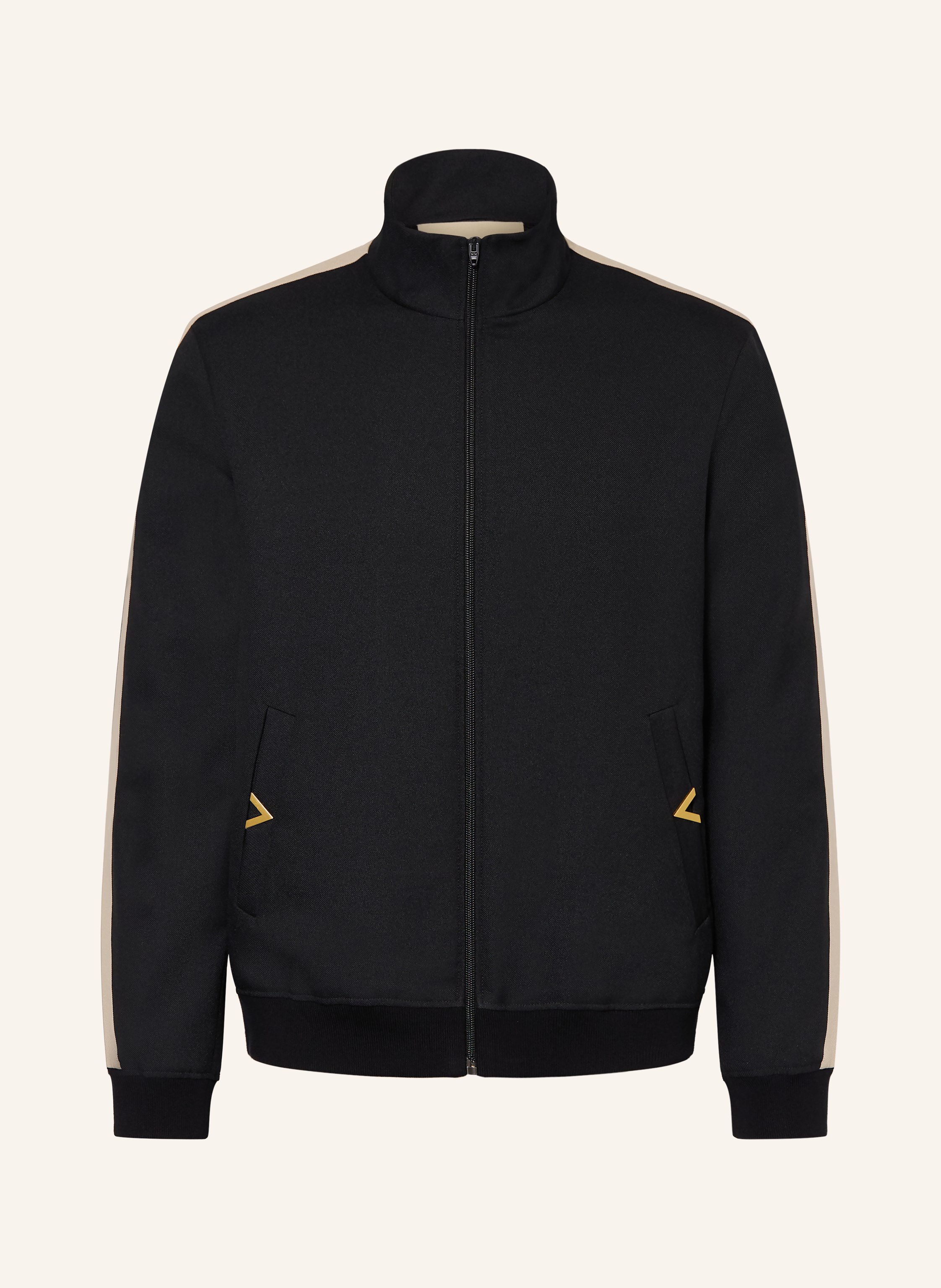 VALENTINO Sweatjacke VGOLD mit Galonstreifen