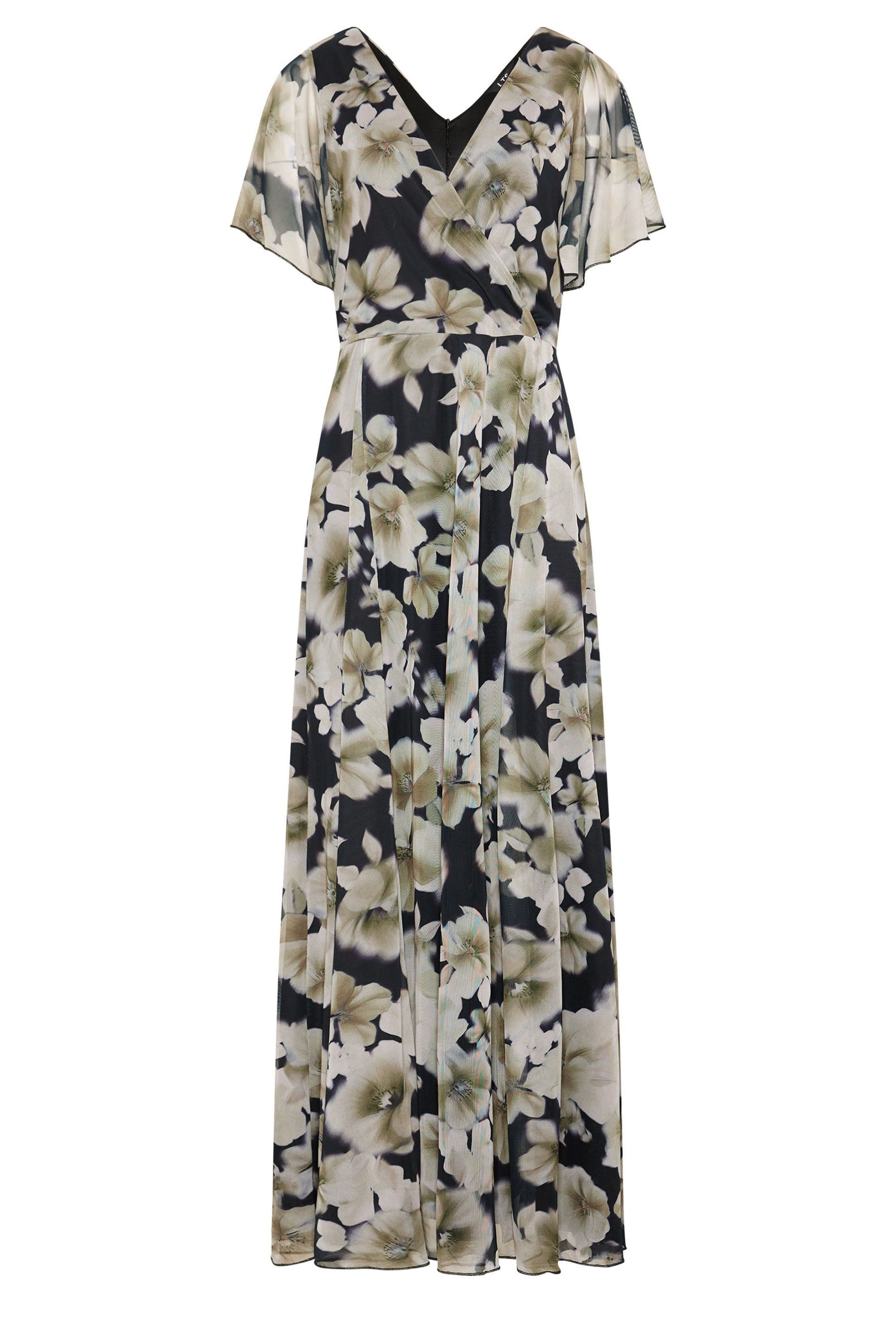Long Tall Sally Tall Floral Mesh Maxi Dress