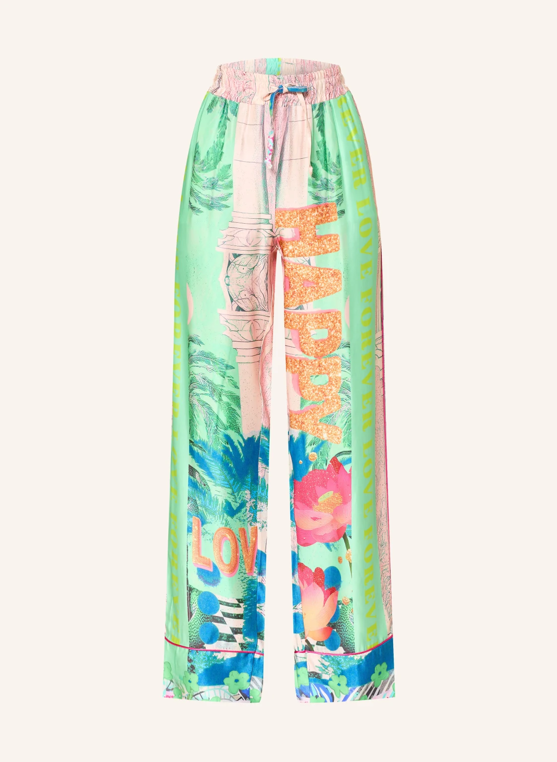 miss goodlife Satinhose LOVE PALACE