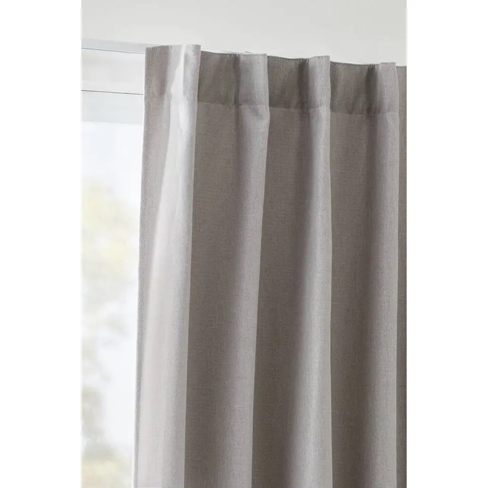 Gordijn Miran - zand - 140x280 cm (1 stuk)