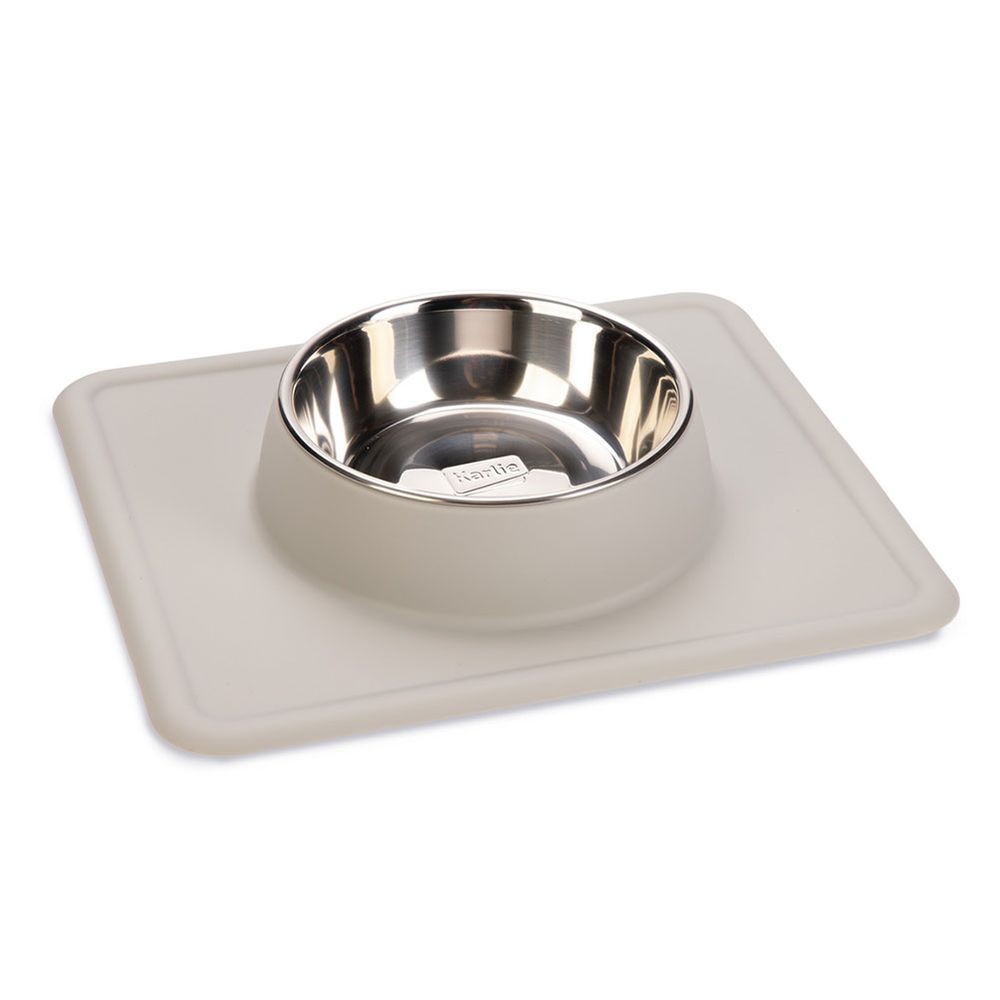 Karlie Stainless Steel Silicone Dex Dog Bowl