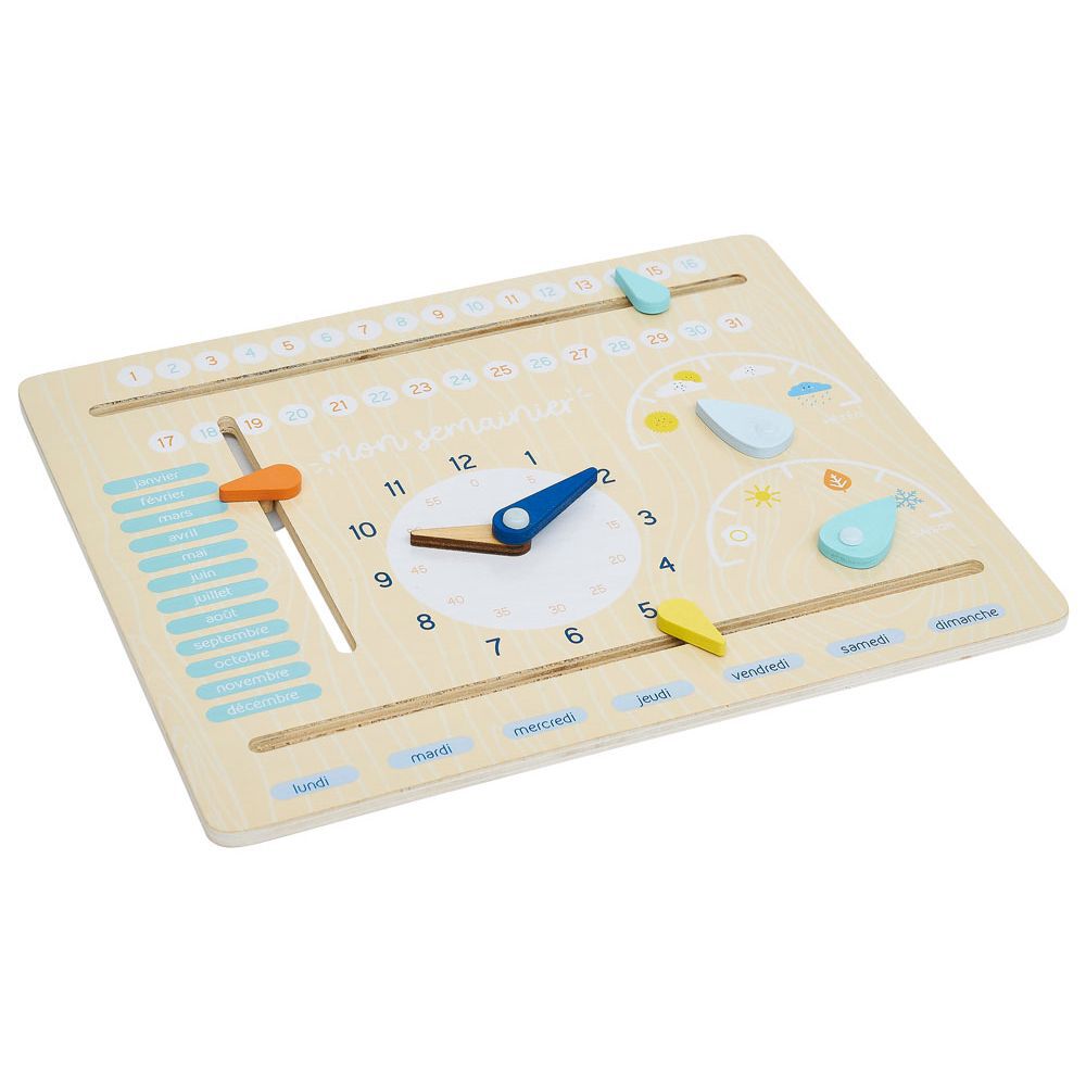 Tableau éducatif en bois