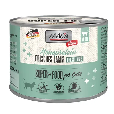 MAC's Cat Mono Sensitive Saver Pack 18 x 200g