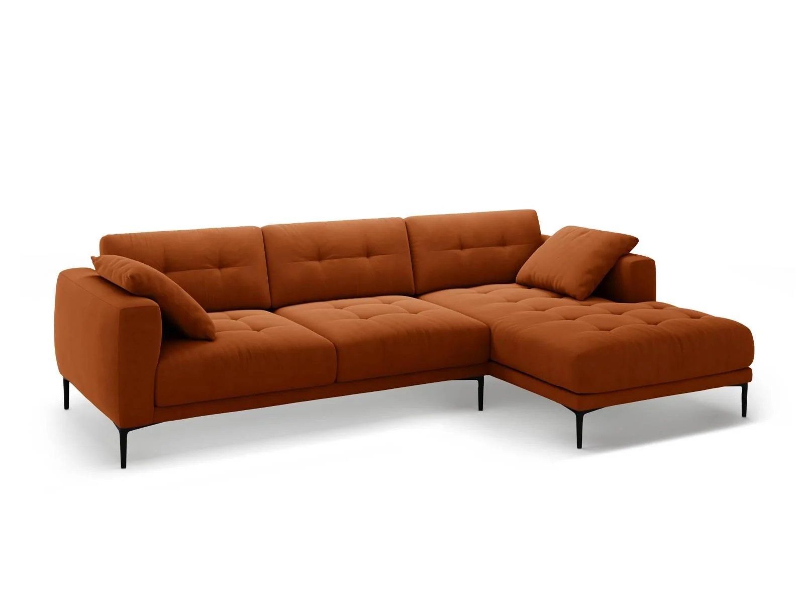 Hoekbank Bemy velvet rechts