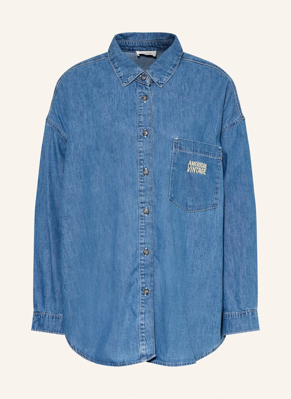 American Vintage Jeansbluse IZEWAY