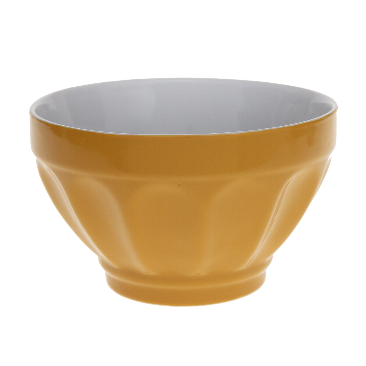 Tigela COLORAMA amarela de cerâmica 60cl