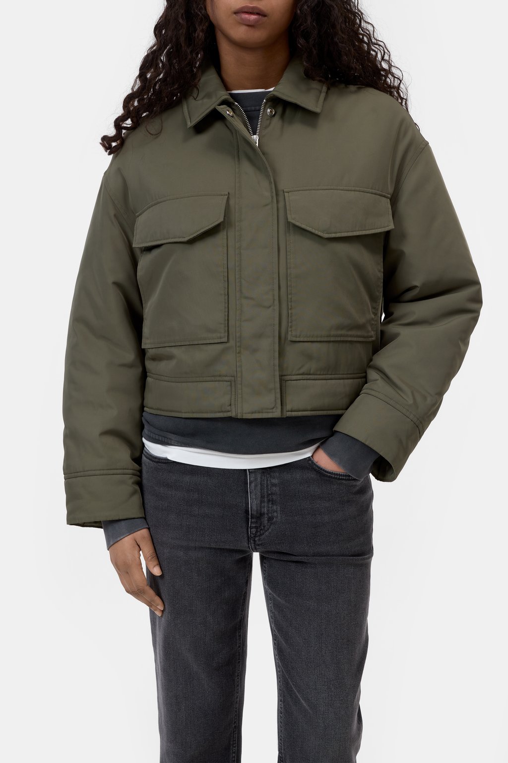 Bomberjacke mit Taschen