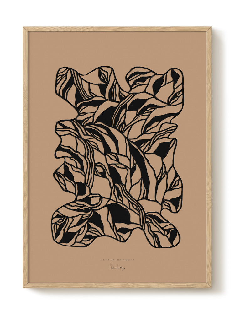 Little Detroit - Physical no. 02 - PSTR studio Kunst Poster
