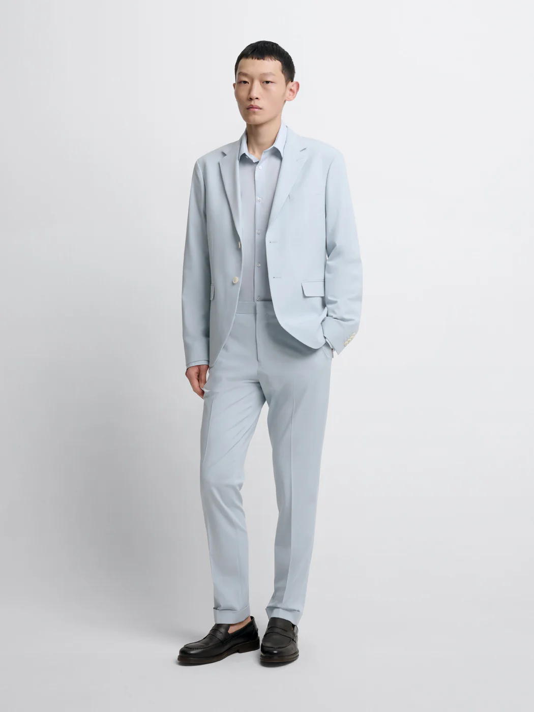 Pantalon de costume slim bistretch