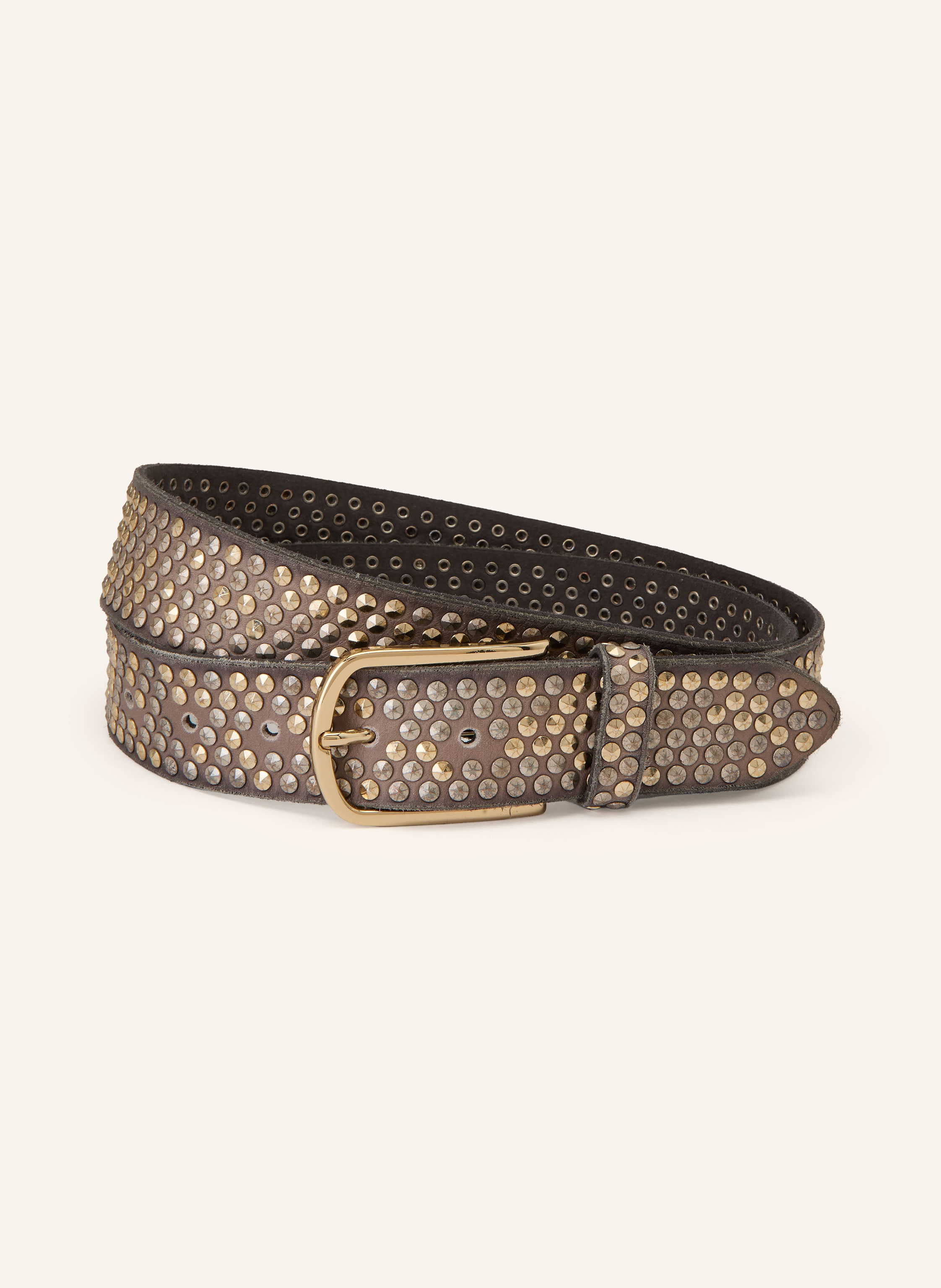b.belt Ledergürtel ZOE mit Nieten