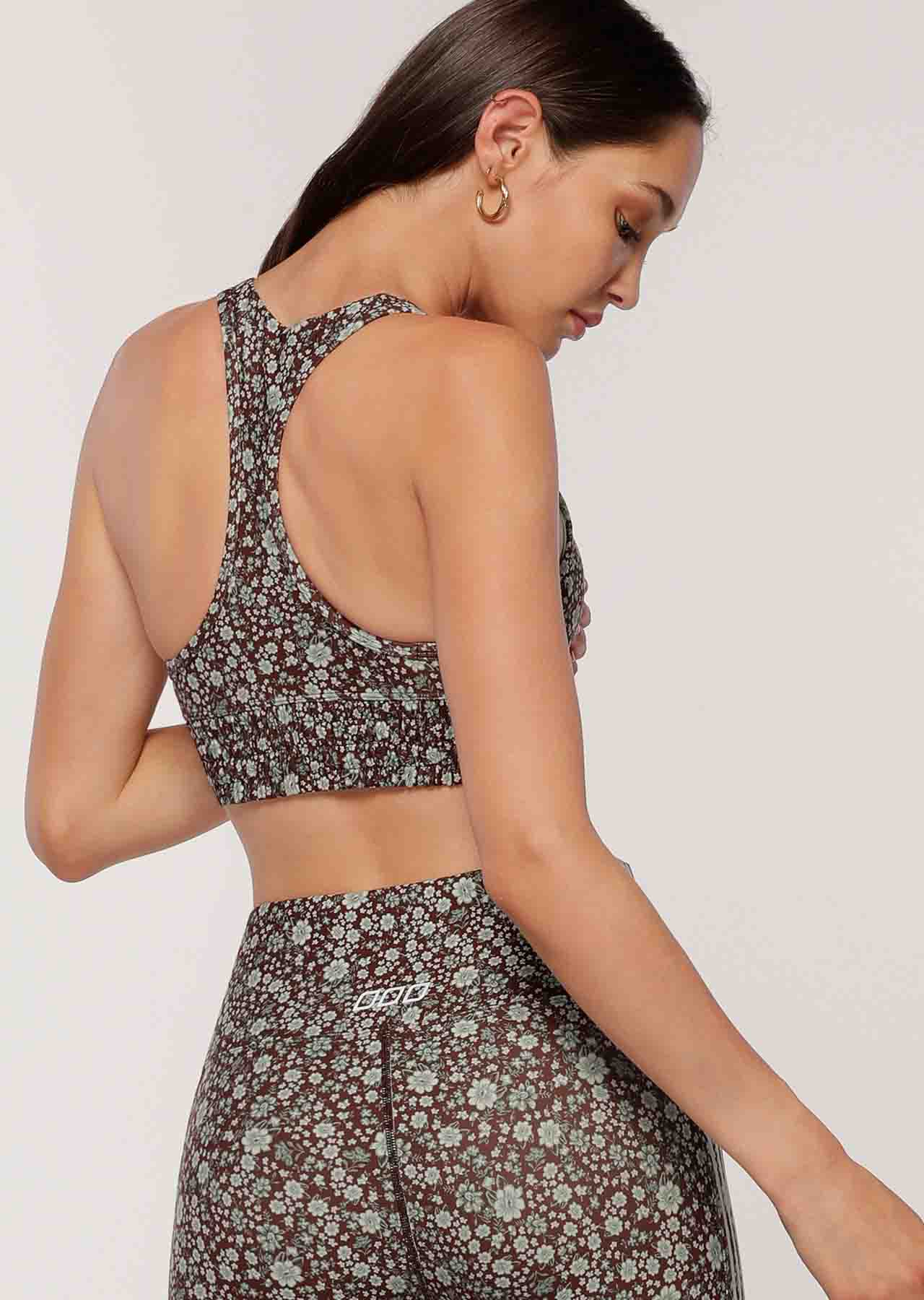 Wild Ditsy Sports Bra