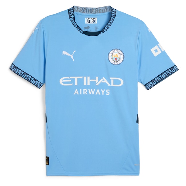 Jack Grealish Manchester City Puma 2024/25 Home Replica Player Jersey - Light Blue