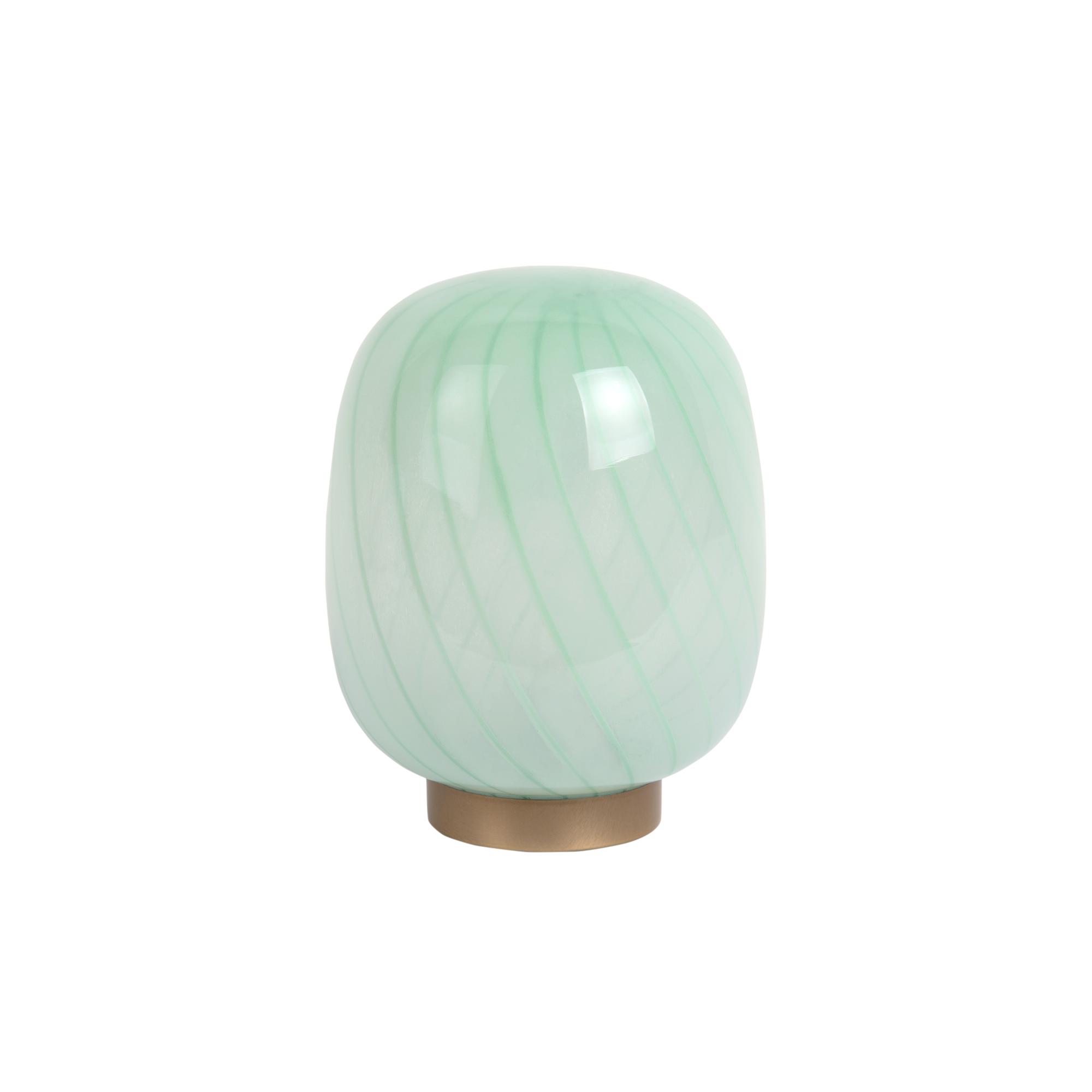 Leitmotiv tafellamp Summer Globe - groen - 15.6x15.6x20cm