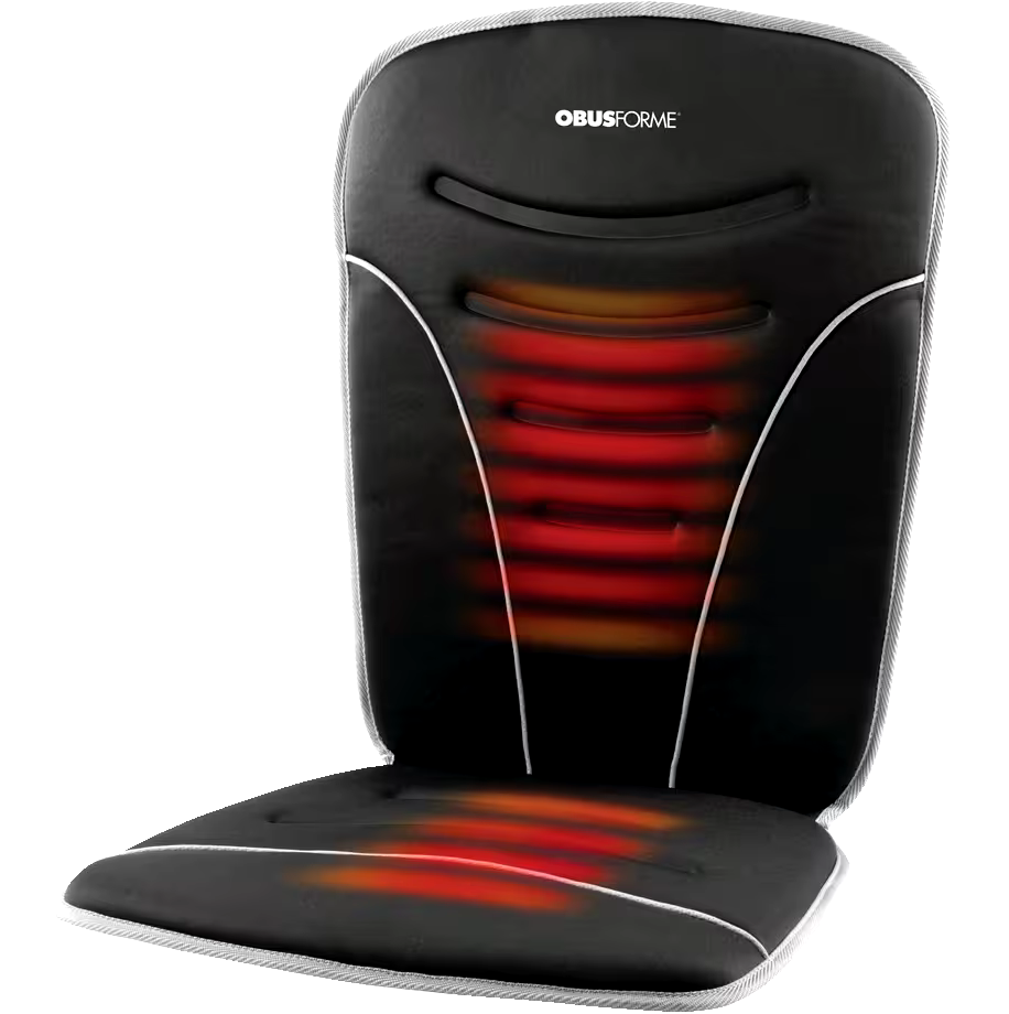 Obusforme Full Back & Seat Heated Car Cushion