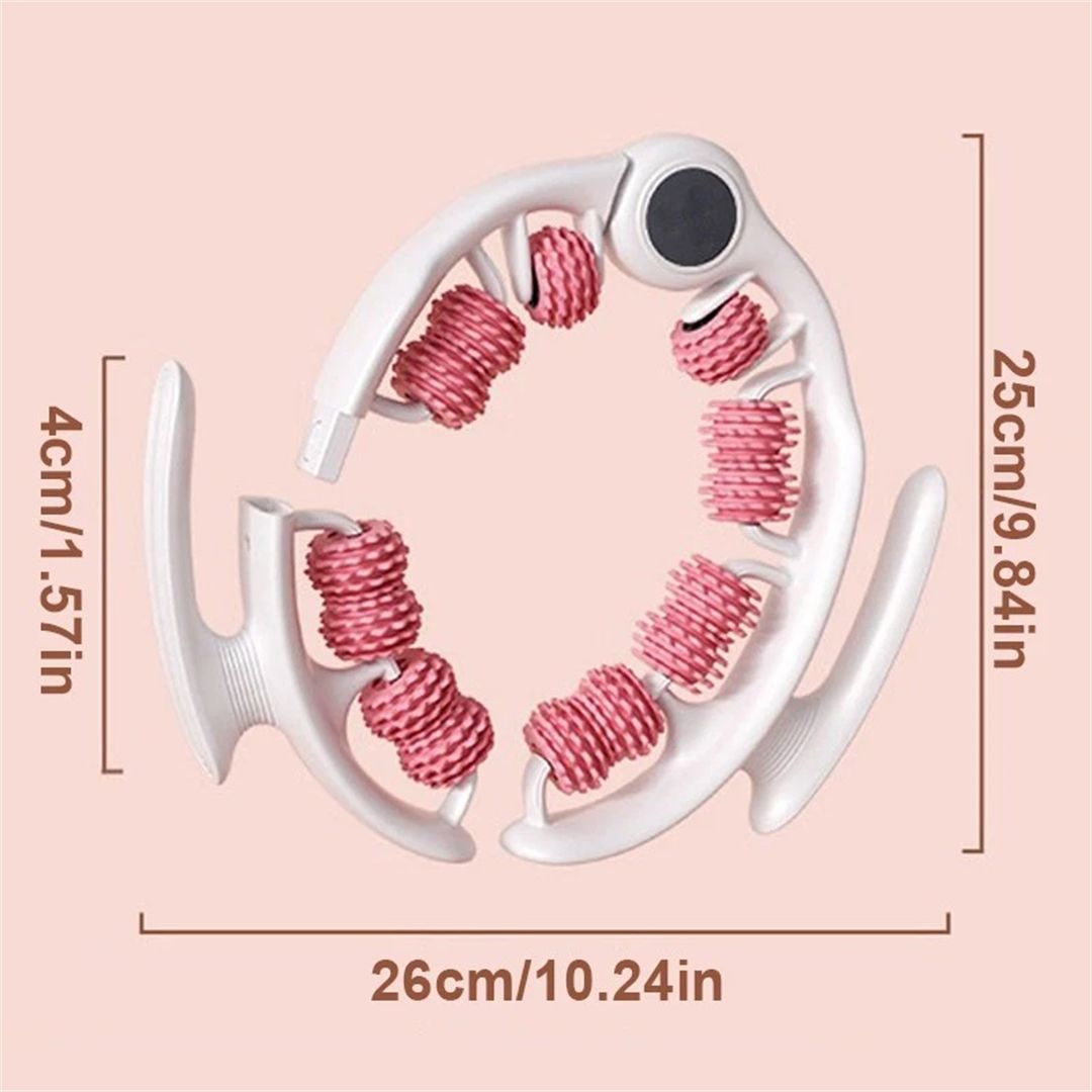 Nordara 2-in-1 Detachable Body Leg Massage Roller Cellulite