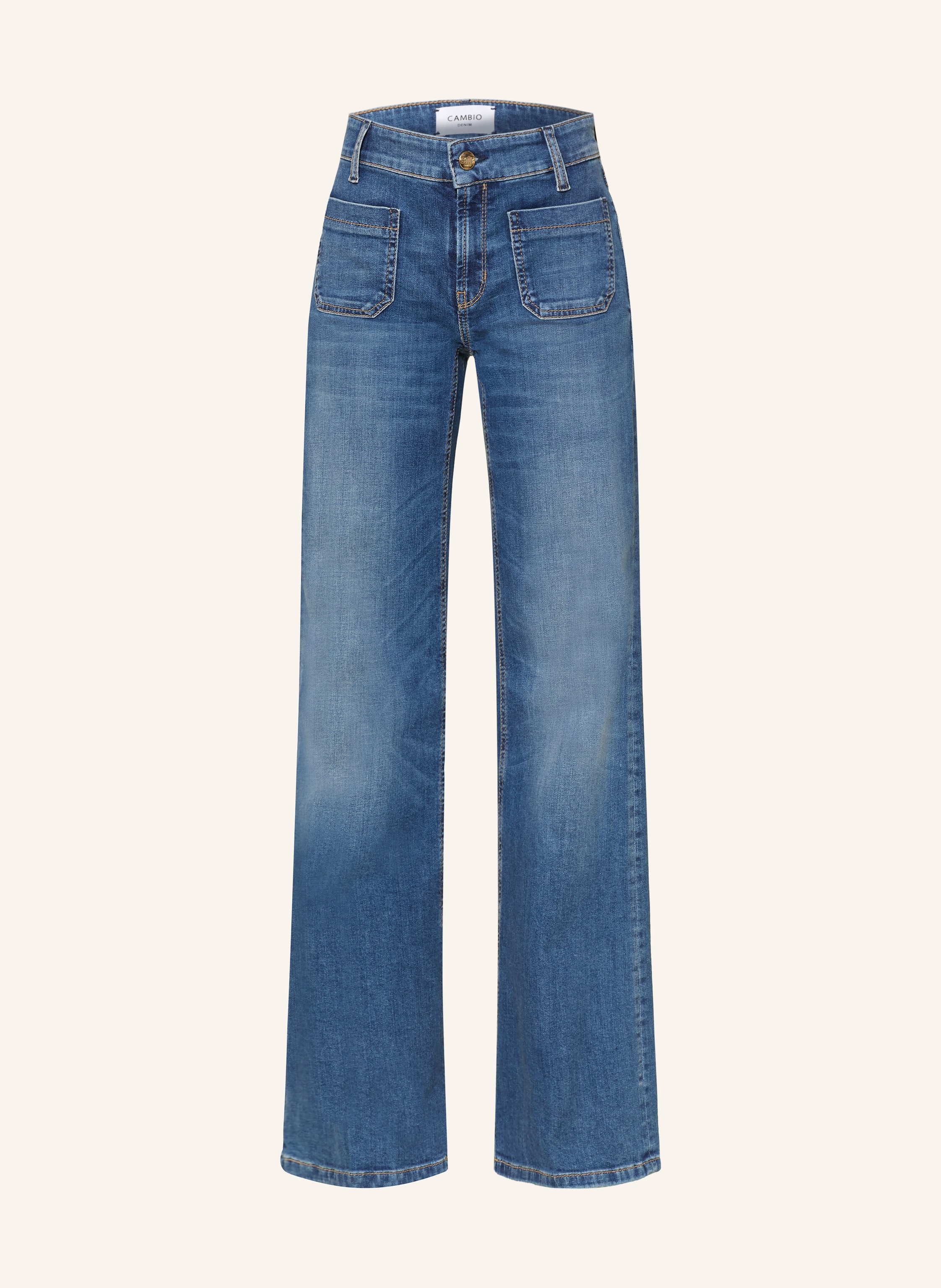 CAMBIO Flared Leg Jeans AMARA
