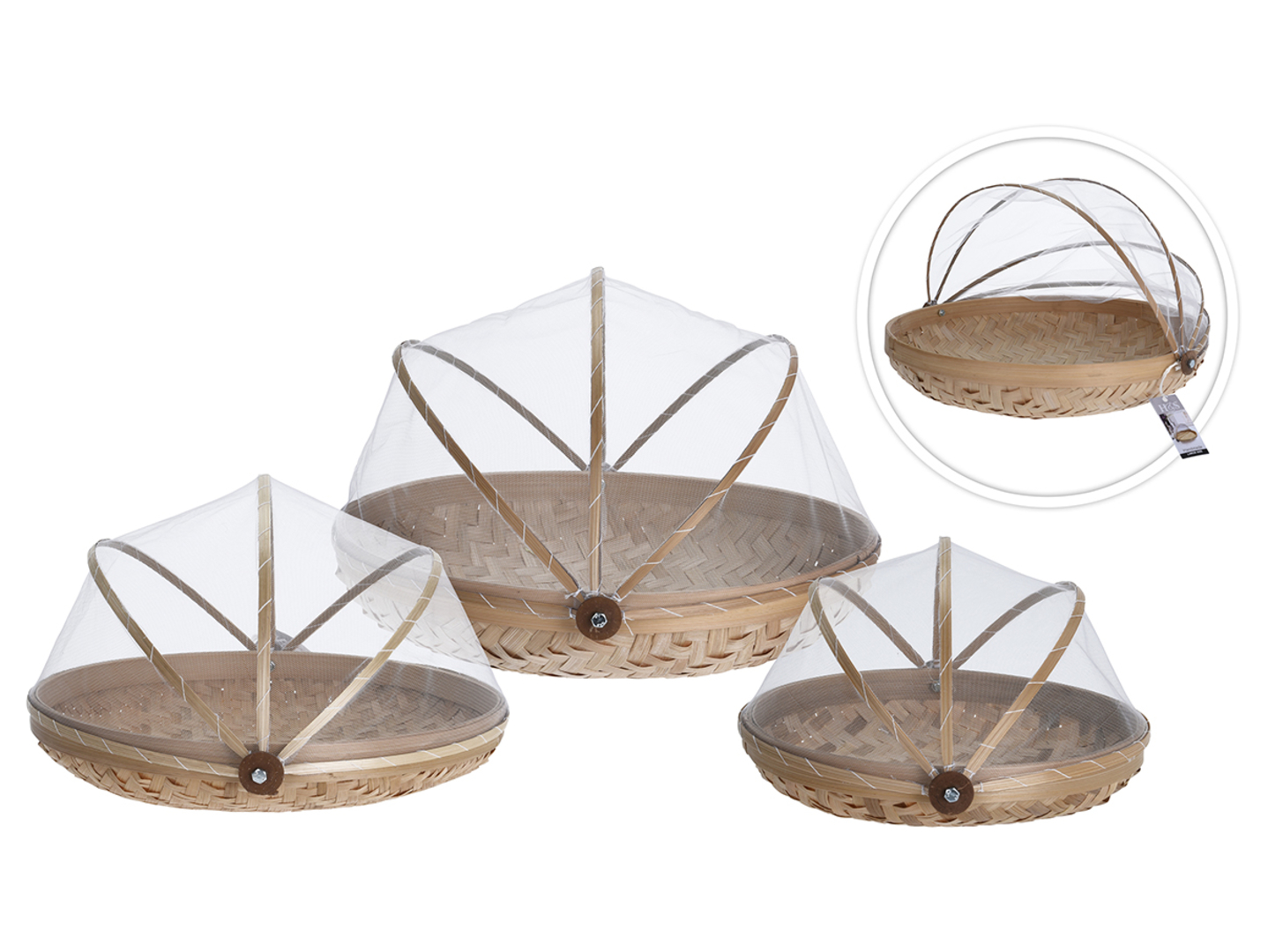 Osłonka na żywność Bamboo 25 cm