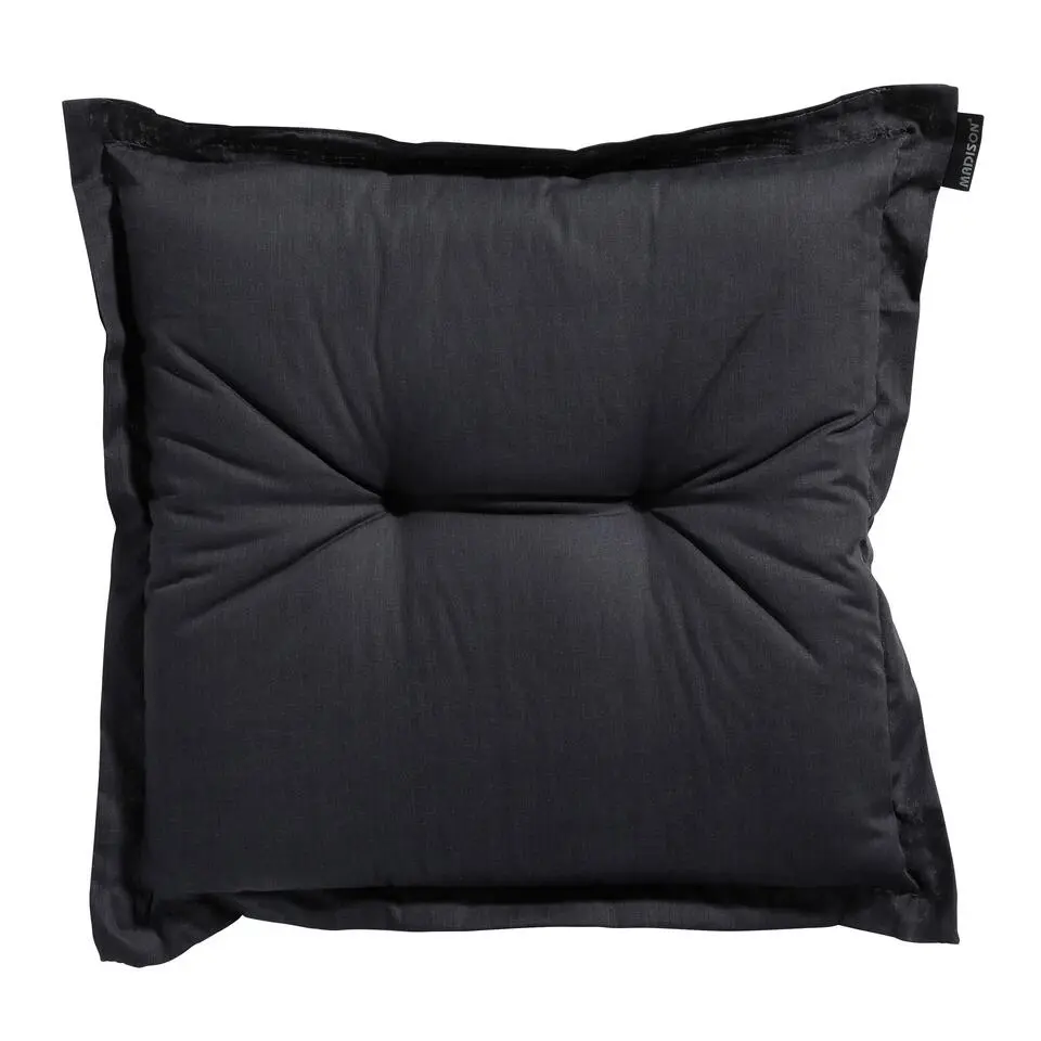 Madison - Zitkussen Basic black - Ca. 50x50 cm - Set van 4