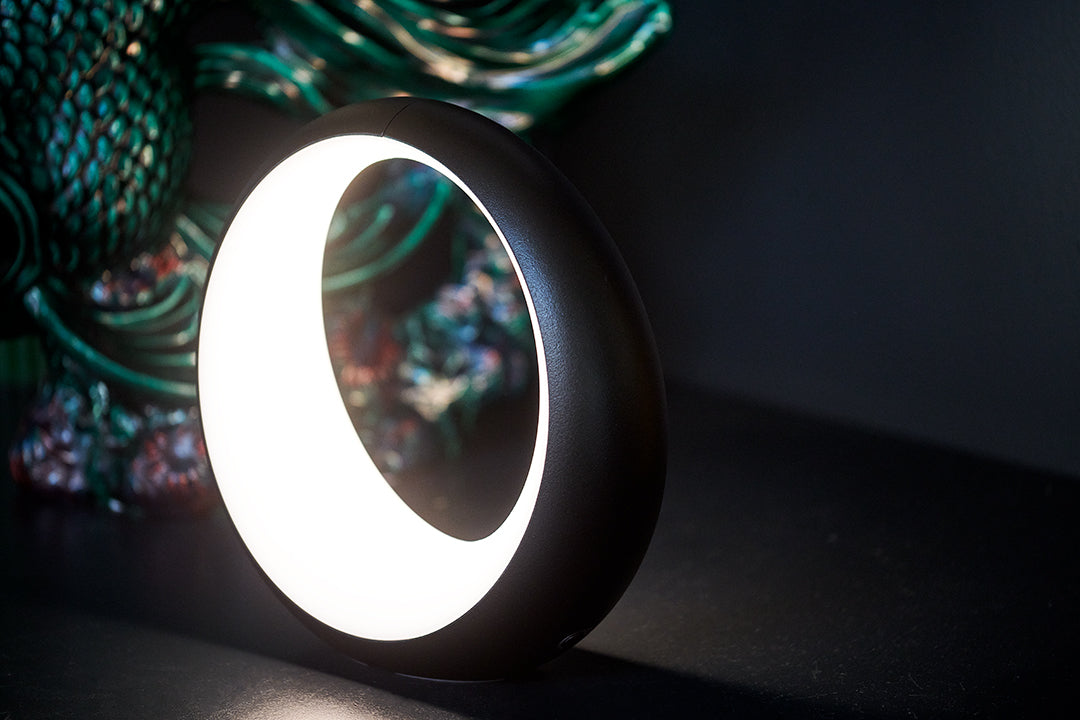 Fermob Hoopik Oplaadbare LED-lamp Ø24 cm - Ocre rouge