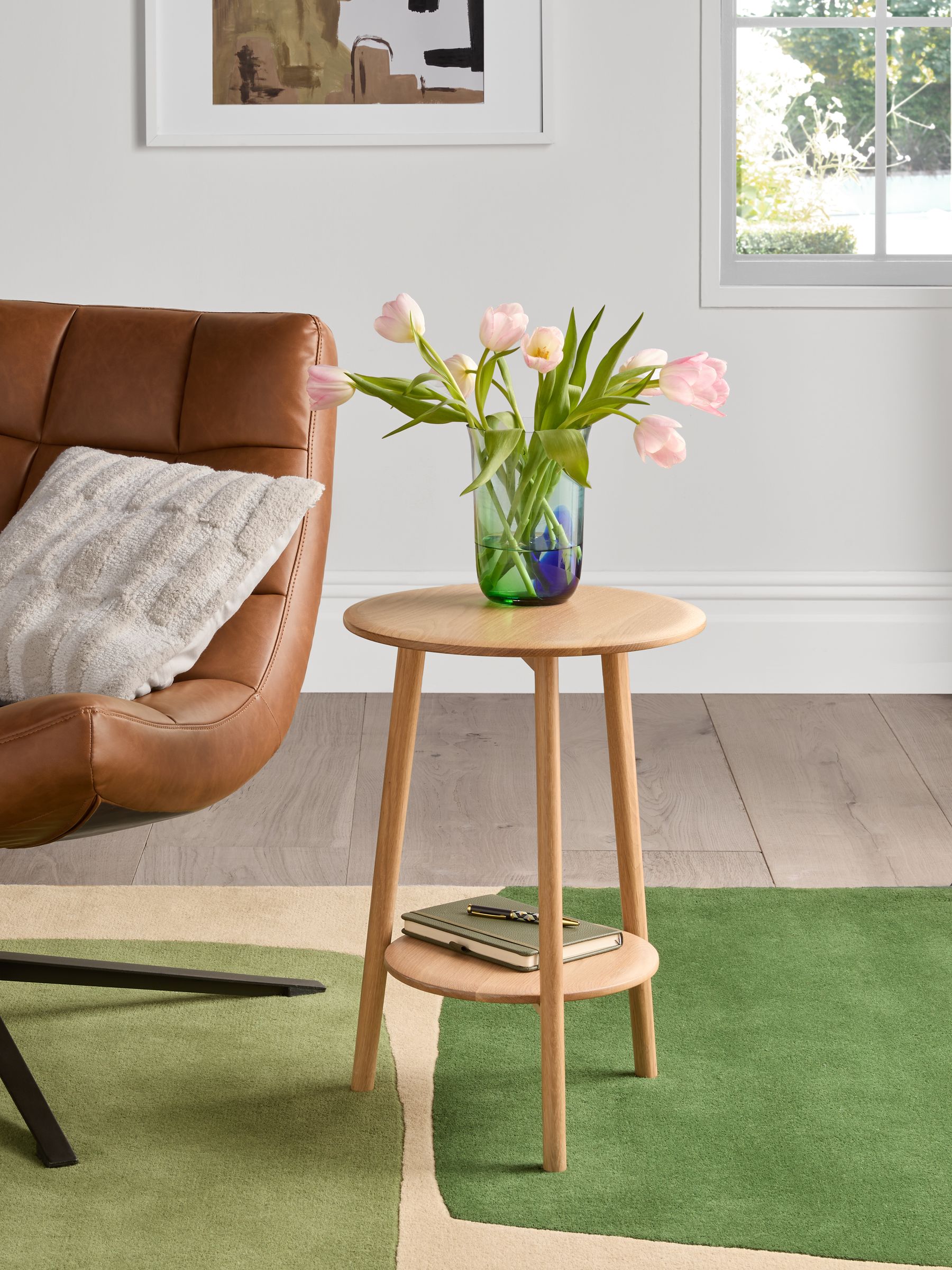 Jasper Conran London Oak Belgrave Side Table