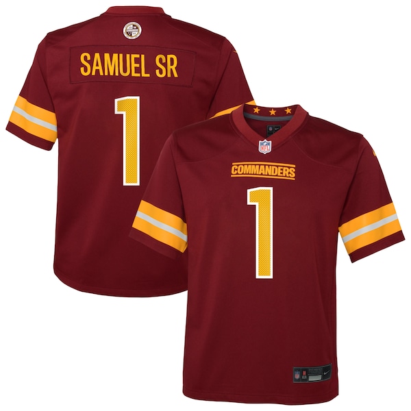 Deebo Samuel Sr Washington Commanders Nike Youth Team Game Jersey - Burgundy