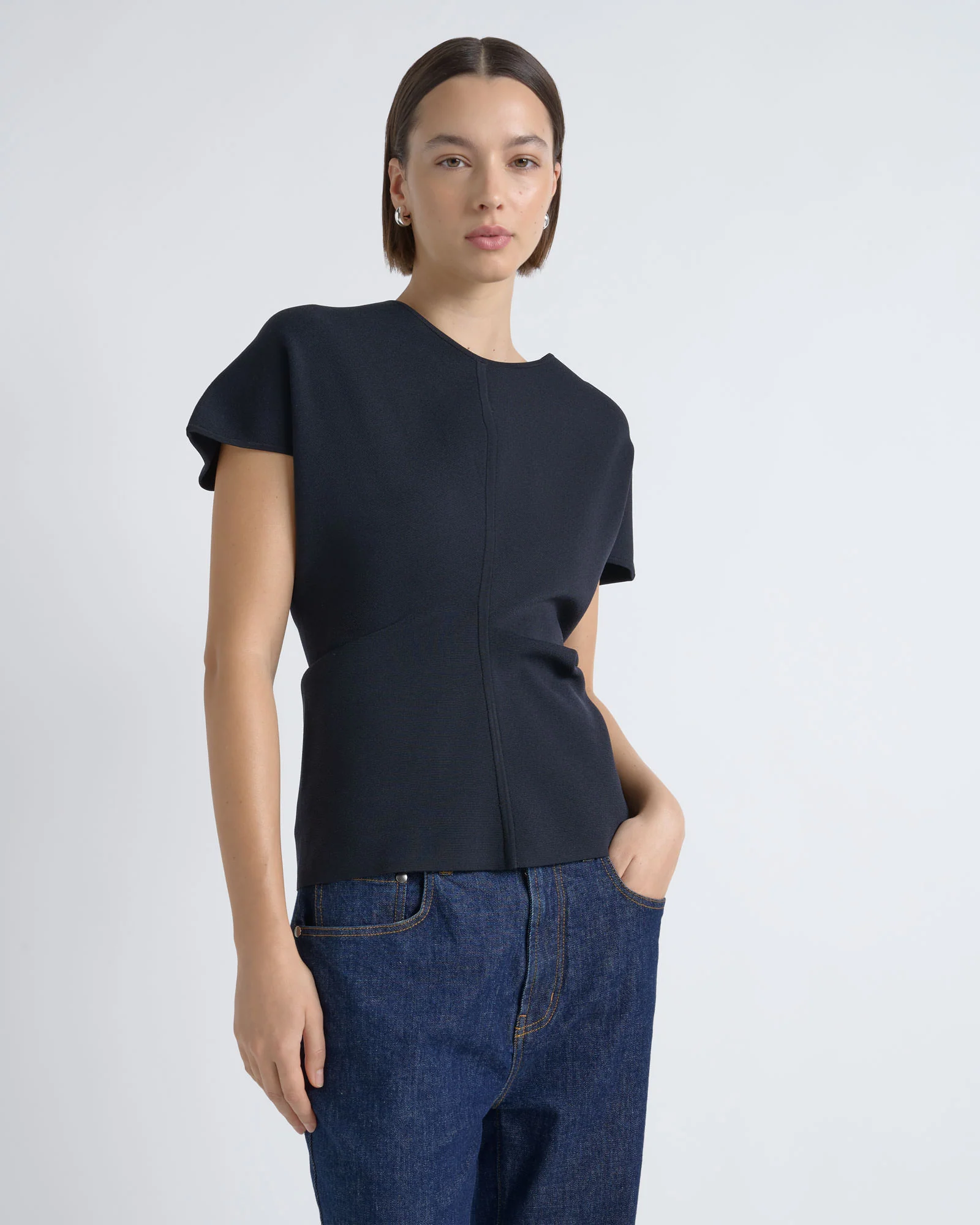 Drop Shoulder Milano Tee