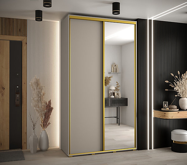 Armoire Dakota 3 a portes coulissantes 130/60/235,2portes
