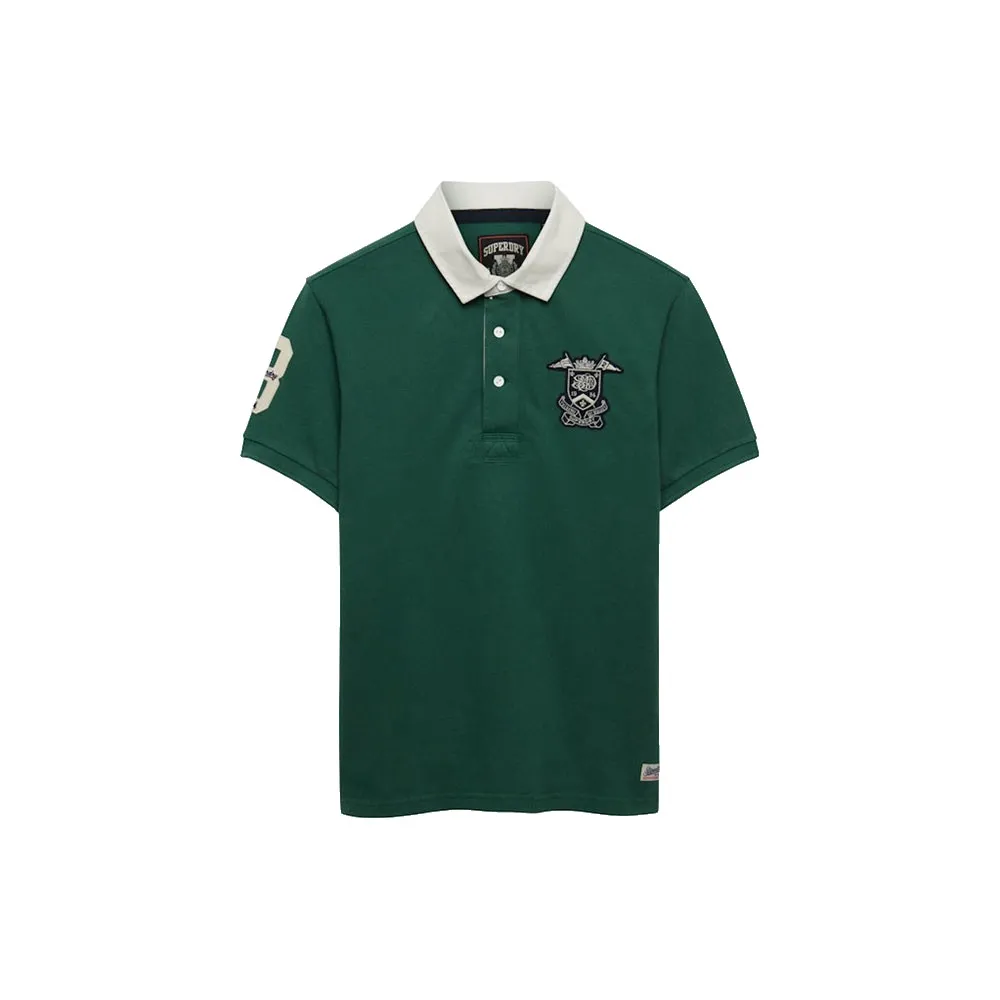Superdry Vintage Pique Rugby short sleeve polo