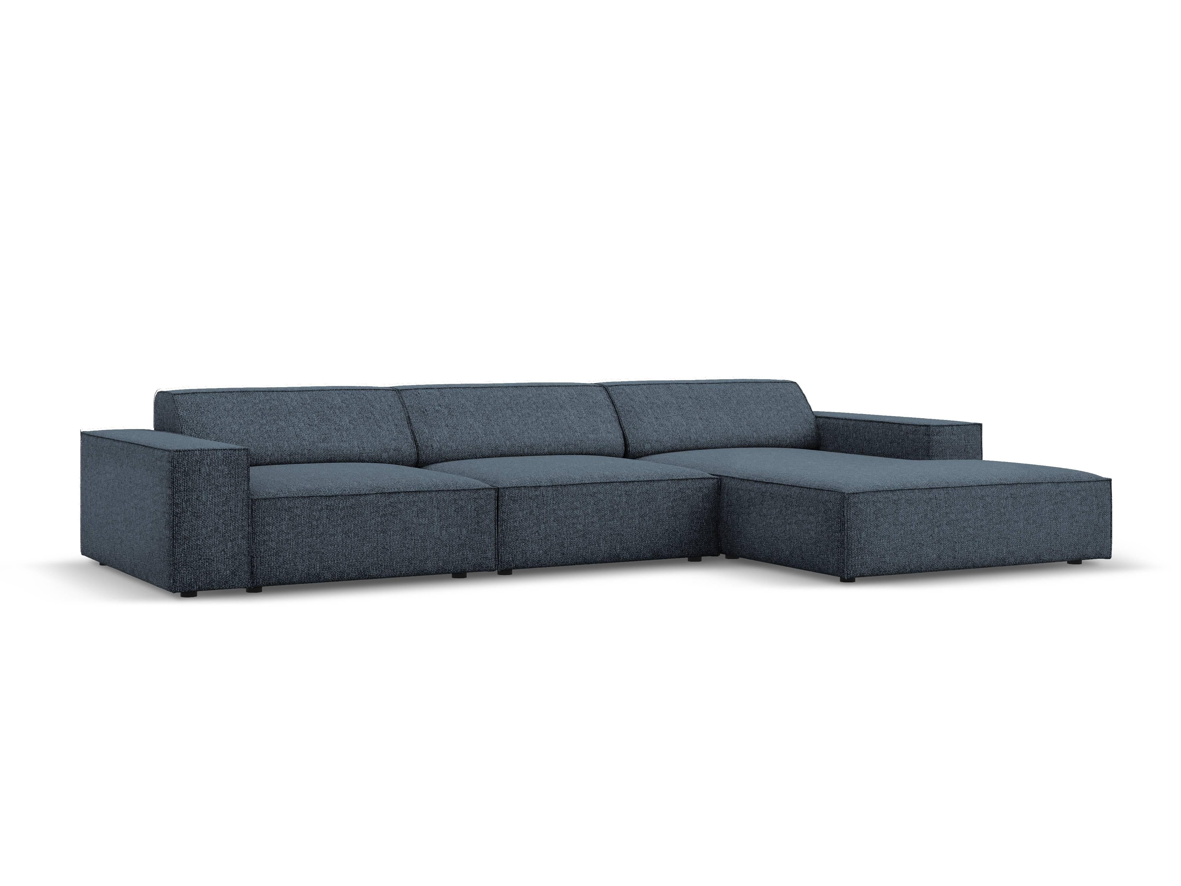 4-zitshoekbank Jodie rechts chenille