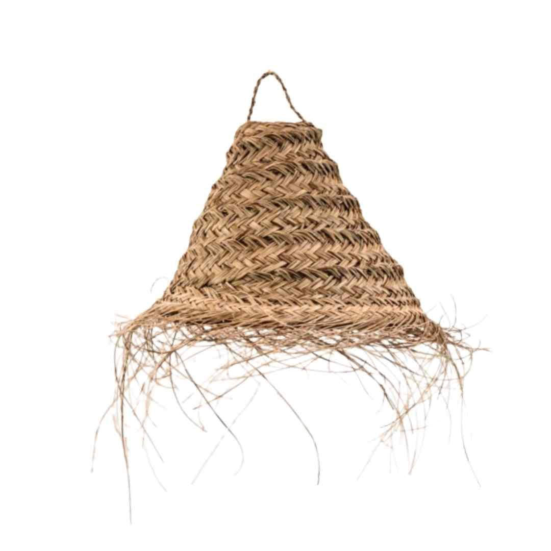 NOA MAY Hanglamp Kenza - naturel - zeegras - Ø 40 x h 40 cm