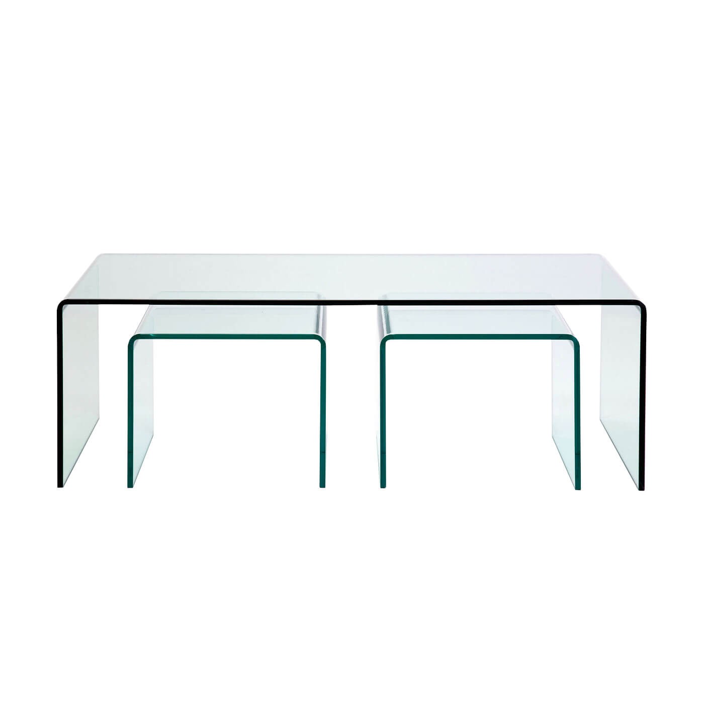 Kare Design Salontafel Visible Clear (3/Set)